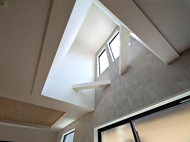 上部吹抜け部分