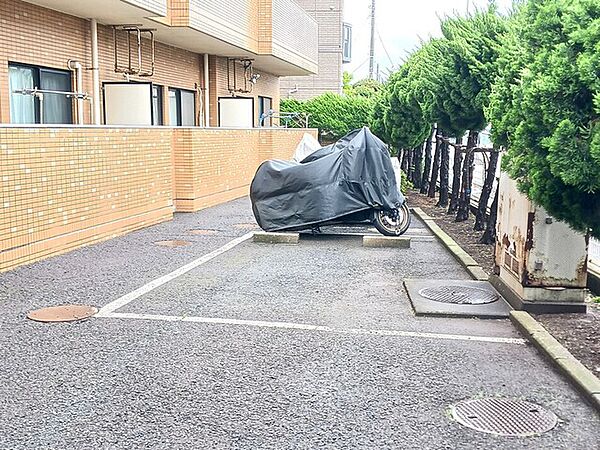 バイク置き場