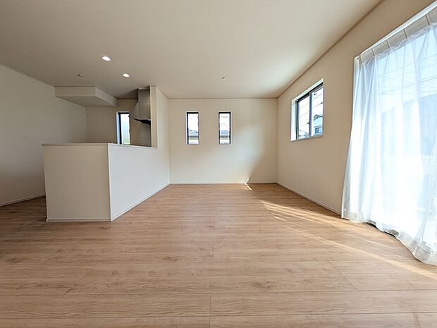 家族みんなが集まるLDKは約17.5帖