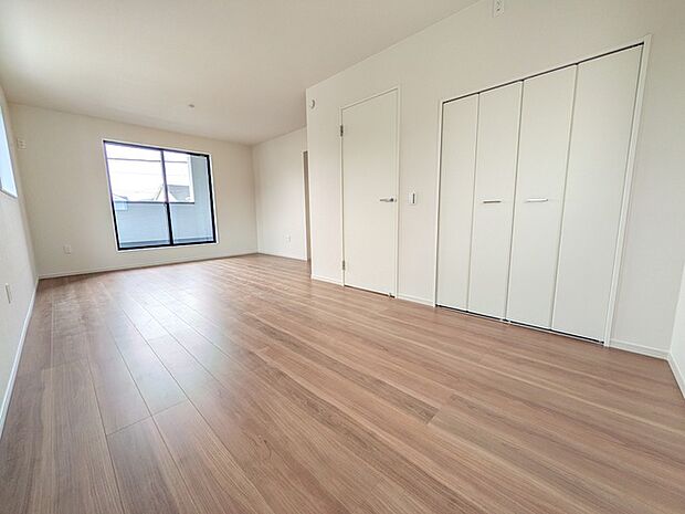 2F洋室8.7帖+5.2帖は間仕切りをすることにより2部屋の個室としてご利用可能です