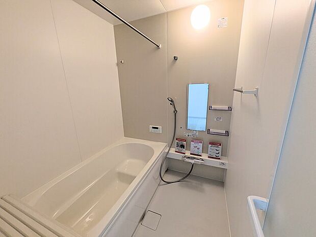 1坪以上広さを設けた浴室でゆったりバスタイム