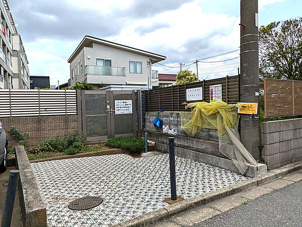 清潔なゴミ置場