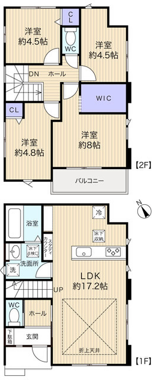 4号棟はミセスにうれしい水回り集中設計！家事がはかどります