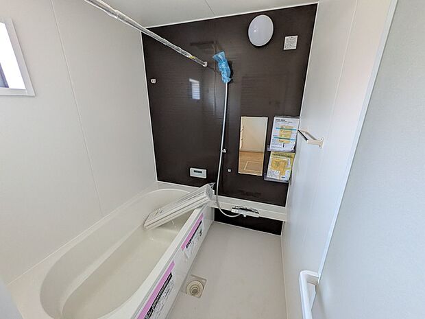 1坪以上広さを設けた浴室でゆったりバスタイム