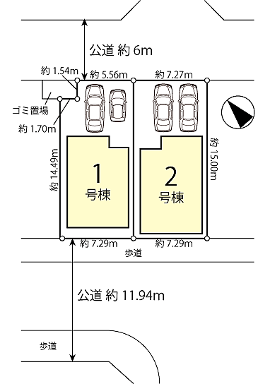 区画図
