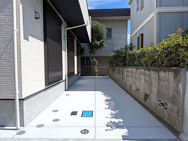 ゆとりある駐車スペース