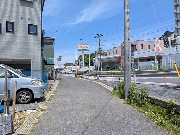 閑静な住宅街