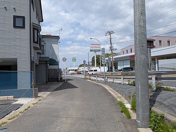 閑静な住宅街