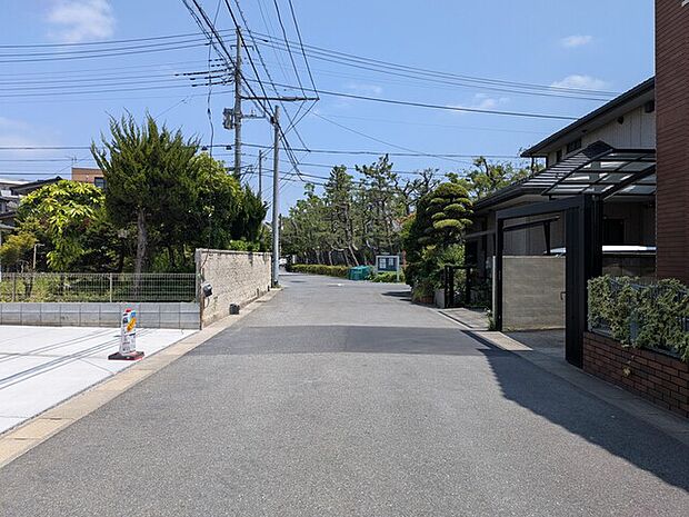 閑静な住宅街です