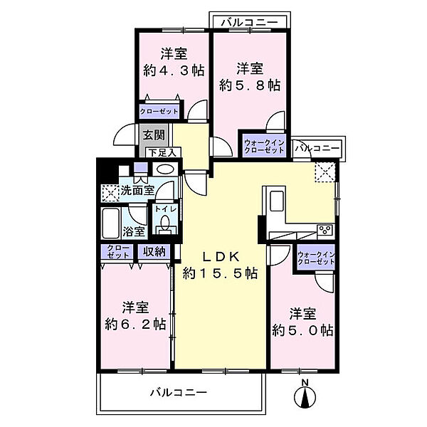 間取り：312001278101