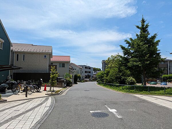整備された道路です