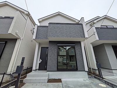 外観:新築分譲住宅全3棟のB号棟 外観:新築分譲住宅全3棟のB号棟