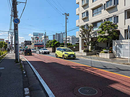 前面道路