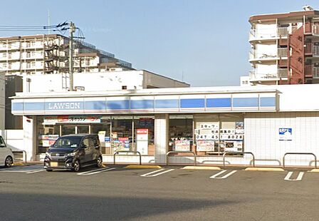ローソン習志野谷津ソフトタウン前店390m徒歩5分