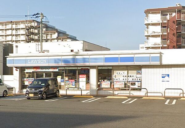 ローソン習志野谷津ソフトタウン前店390m徒歩5分