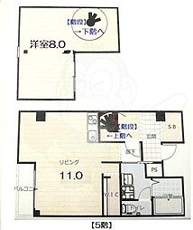 メゾン・ラトア 1LDKの間取図画像
