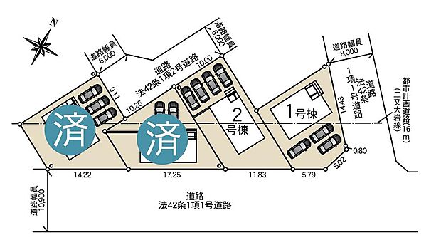 区画図