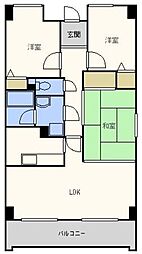 間取図画像 3LDK