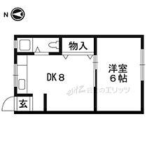 関山ビル 310 ｜ 大阪府茨木市新中条町10-14（賃貸マンション1DK・3階・30.00㎡） その2