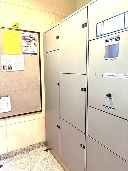 嬉しい宅配BOX完備