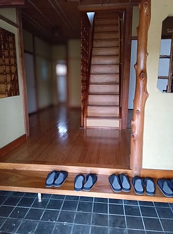 玄関 筑西市門井