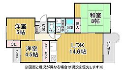 間取図画像 3LDK