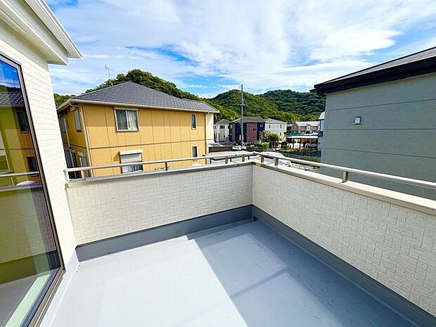 広々バルコニー♪