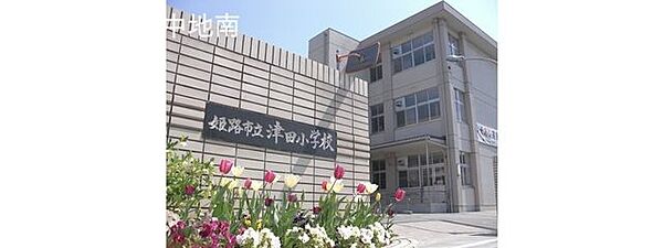 津田小学校 1160m