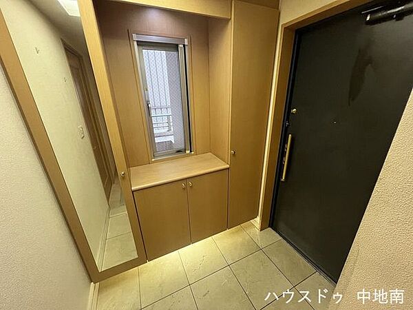 シューズインクローゼット付き玄関♪