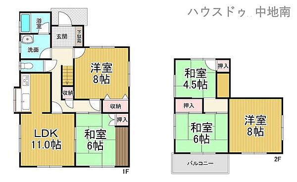間取り：328000483608