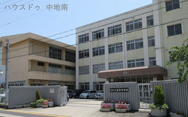 安室中学校 1440m