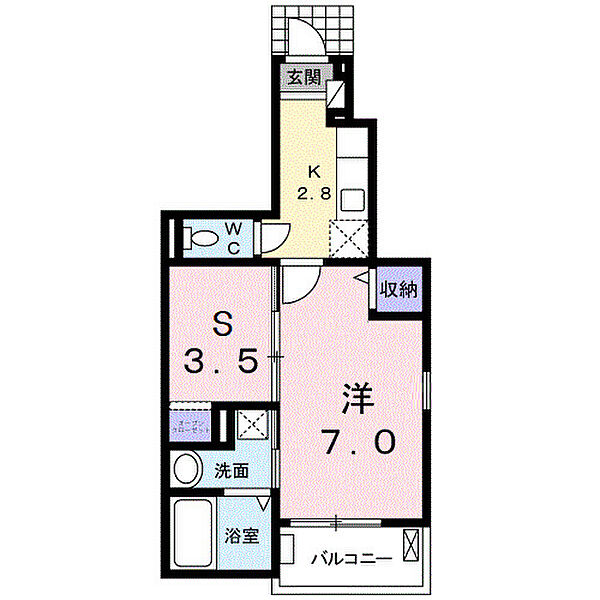 同じ建物の物件間取り写真 - ID:240029464304