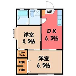 ルビーヒルズ F 1階