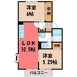 ルミエール A棟 2階/-