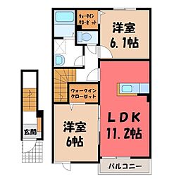 ローズセレッソ A 2階