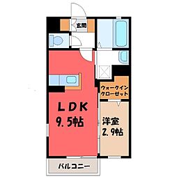 サンモール H 1階/-