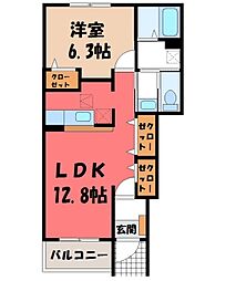 東武桐生線 三枚橋駅 徒歩17分