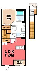 グランコート西本町 1LDKの間取図画像