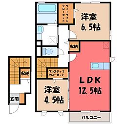 カーサ デルソーレ B 2階