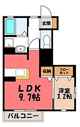 パールハイツ G　佐野 1階/-