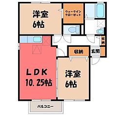 メゾン リベルテ A 1階
