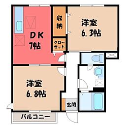 ハーモニウエスト E 1階