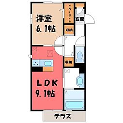 タウンコート II 八幡 1階