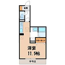 群馬県太田市東新町（賃貸アパート1R・1階・32.01㎡） その2