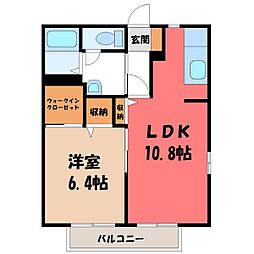 グランヴィーブル C 2階