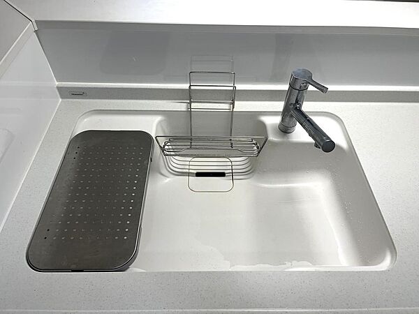 大きなシンクにつきお片付けもはかどります♪