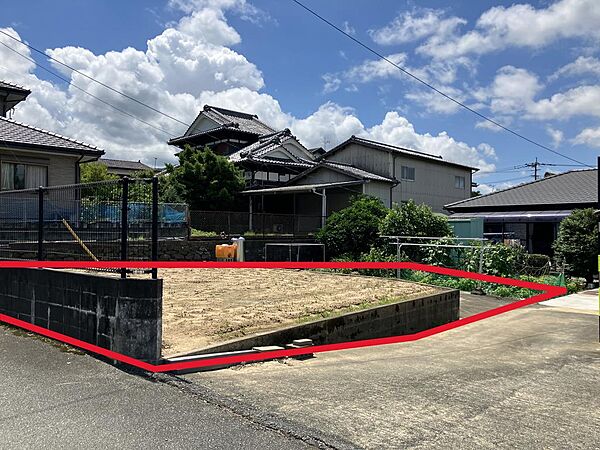 【現地写真】対象敷地、西側より撮影