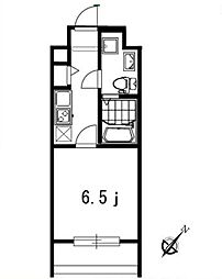 東京メトロ東西線 南行徳駅 徒歩4分の賃貸マンション 4階1Kの間取り