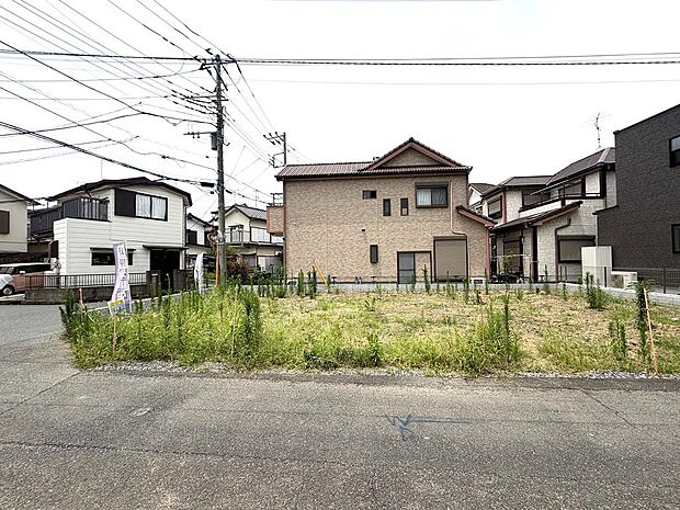南面に横長ですので、日当たりの良い建物が出来ます!全室南向きです!