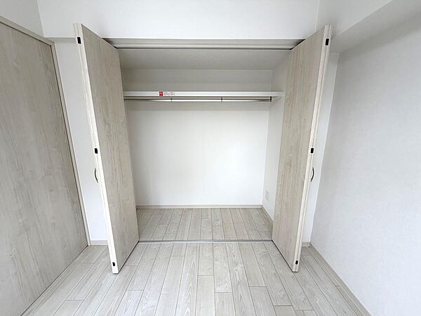 クローゼット。全室収納付きです！